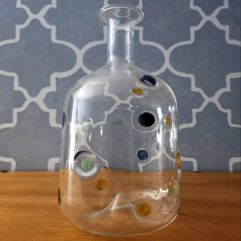 Colorful Glass Bud Vase